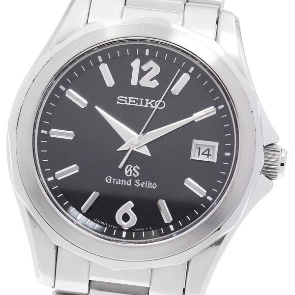 SEIKO Grand Seiko SBGX035/9F62-0A60 Date black Dial Quartz Men's Watch_884262 - Picture 1 of 6